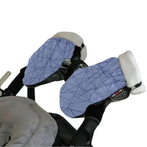 Ръкавици за количка Tris & Ton с принт градска маймунка