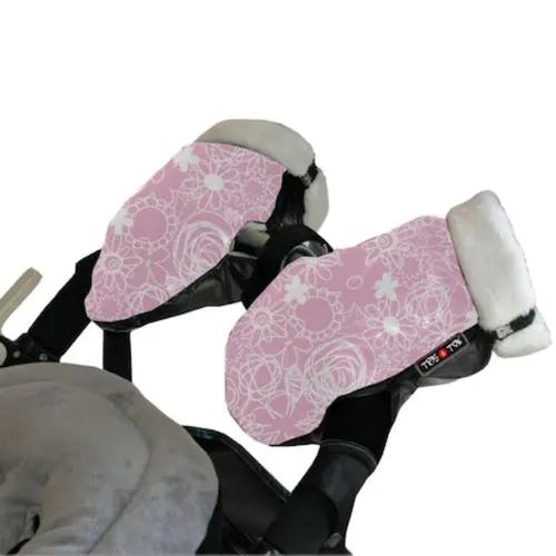Ръкавици за количка Tris & Ton с розов принт Код на продукта: GU41